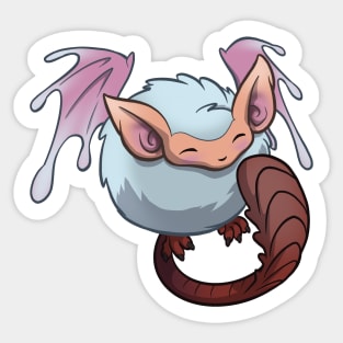 Creature Catcher - Puffy Bat Sticker